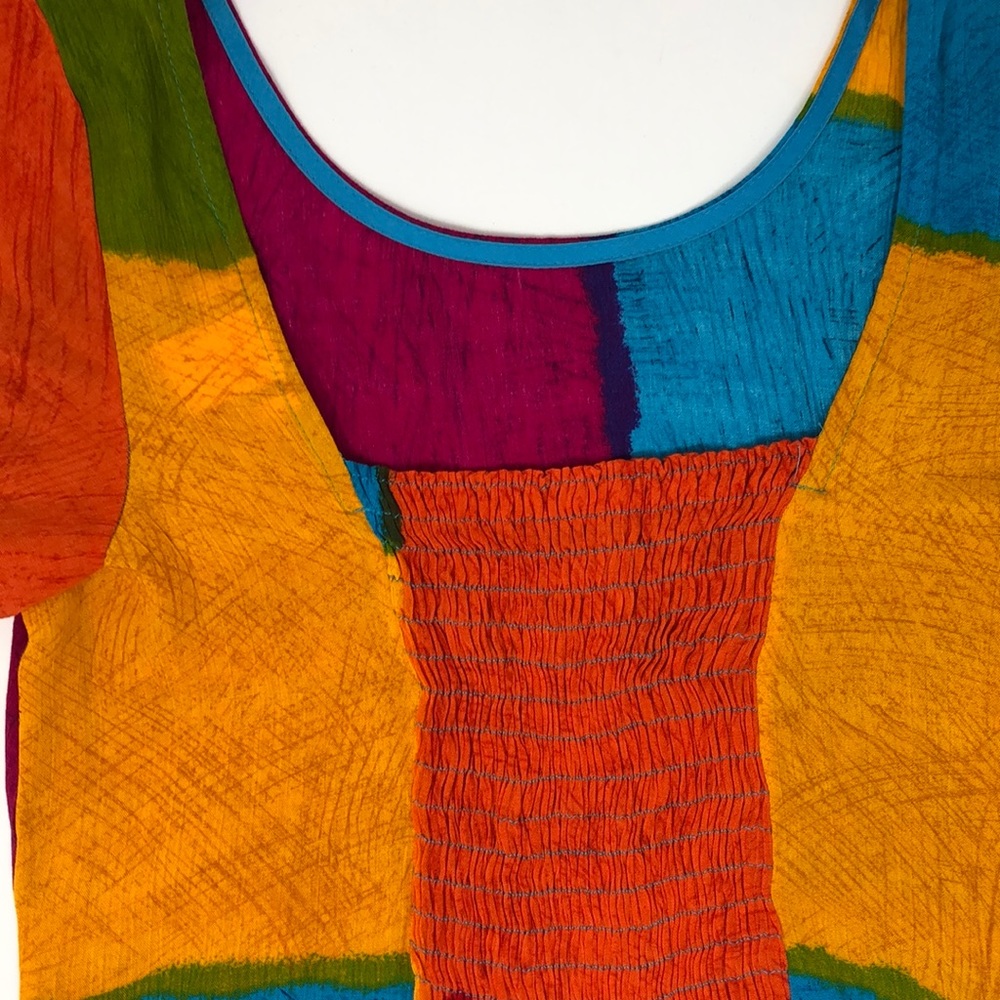 Colorful Mini Sun Dress - Picture 10 of 12